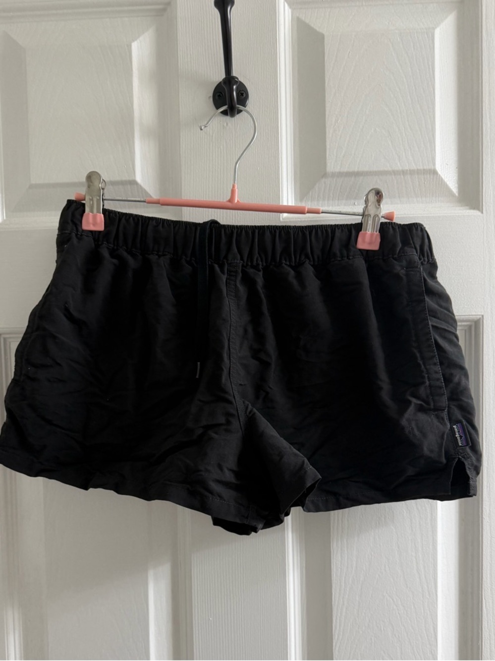 Patagonia Black Women's Athletic Shorts Running Medium M